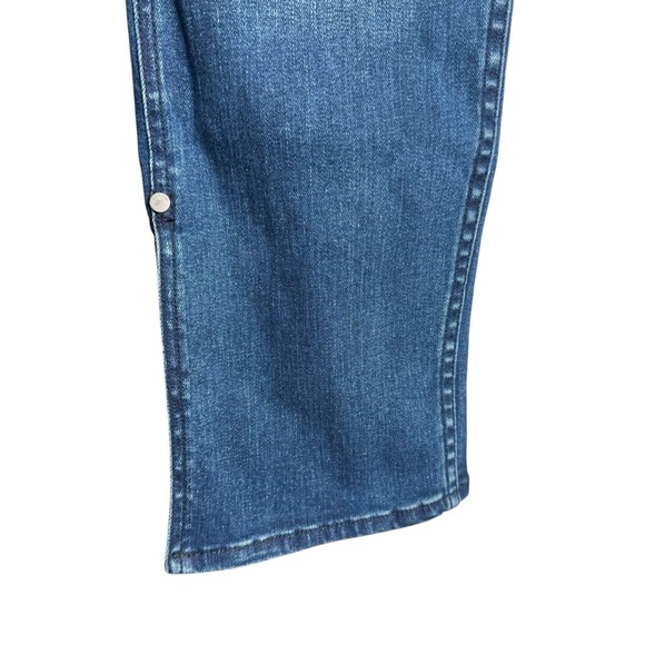 Rag and Bone Nina High Rise Ankle Flare Jeans Topaz Size 25 Medium Wash Blue - Picture 10 of 13